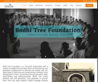 Bodhitreefoundation.org.in(Bodhi Tree Foundation) Screenshot