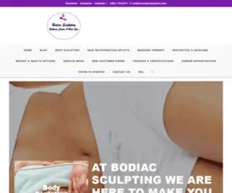 Bodiacsculpting.com(Body Sculpting Center) Screenshot