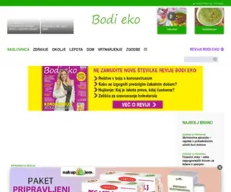 Bodieko.si(Bodi eko) Screenshot