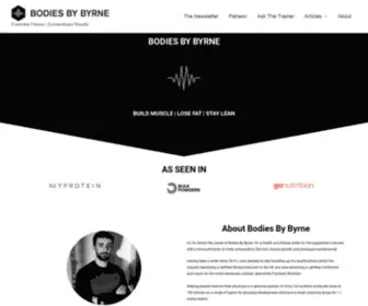 Bodiesbybyrne.com(Bodies By Byrne) Screenshot