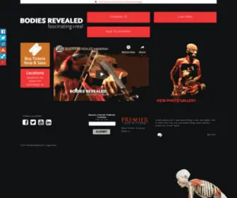 Bodiesrevealed.com(BODIES REVEALED) Screenshot