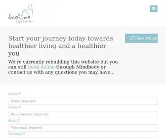 Bodilinepilates.com.au(Traditional Pilates) Screenshot