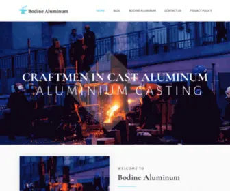 Bodinealuminum.com(Bodine Aluminum) Screenshot