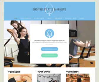 Boditreepilates.ca(Boditree Pilates in Vancouver BC for custom Pilates programs) Screenshot