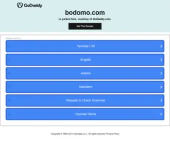 Bodomo.com(Bodomo) Screenshot