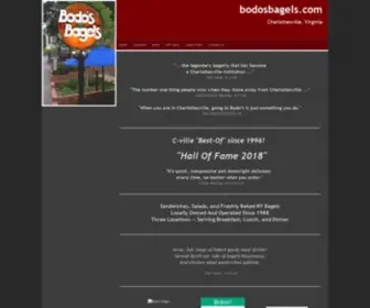 Bodosbagels.com(Bodo's Bagels) Screenshot