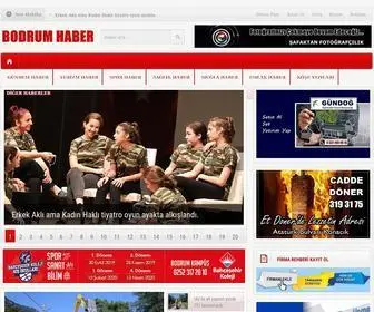 Bodrumhaber.com(Bodrum Haber) Screenshot