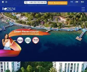 Bodrumholidayresort.com(Bodrum Holiday Resort & SPA) Screenshot