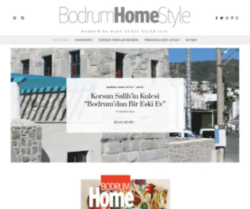 Bodrumhomestyle.com(Bodrum Home Style) Screenshot