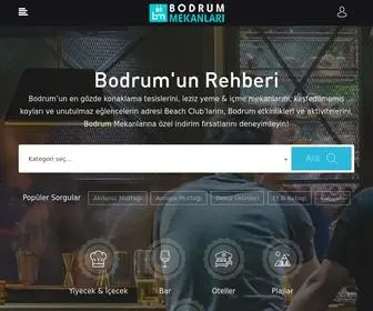 Bodrummekanlari.com(Bodrum'un Yerel Rehberi Gözde Mekanları) Screenshot