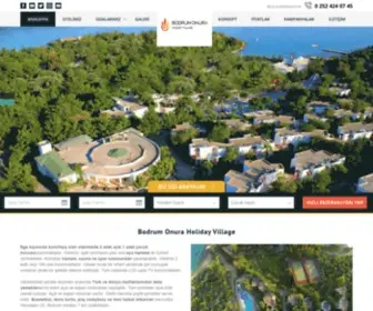 Bodrumonura.com(Onura Bodrum Holiday Village) Screenshot