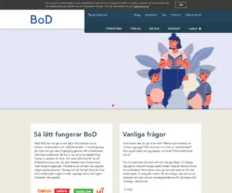 Bod.se(Ge ut din egen bok och e) Screenshot