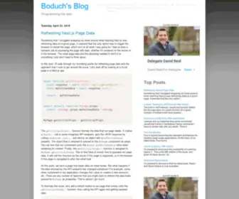 Boduch.ca(Boduch's Blog) Screenshot