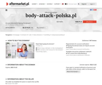 Body-Attack-Polska.pl(Cena domeny) Screenshot