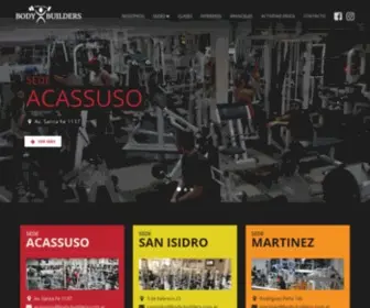 Body-Builders.com.ar(Gimnasios Body Builders) Screenshot