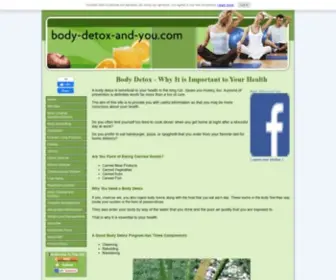 Body-Detox-AND-You.com(Here's why a body detox) Screenshot