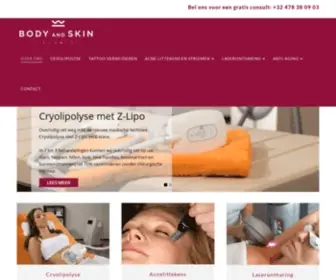 Body-Skin-Clinic.be(Centrum voor huidverbetering) Screenshot