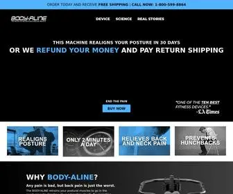 Bodyaline.com(The BODY) Screenshot