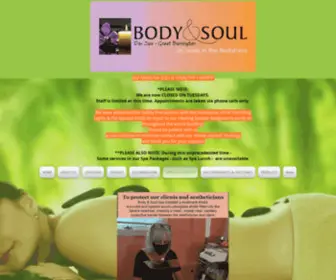 Bodyandsoulgreatbarrington.com(Bodyandsoulgb) Screenshot