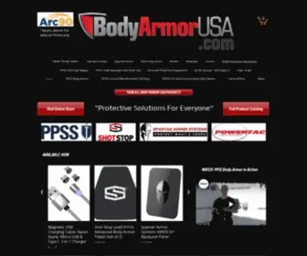 Bodyarmorusa.com(Body Armor USA l Bullet Resistant Vests l Stab Resistant Vests) Screenshot