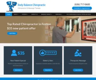 Bodybalancechiropractic.com(Body Balance Chiropractic) Screenshot