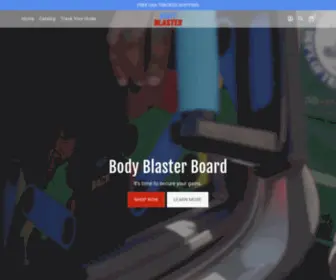 Bodyblasterboard.com(Body Blaster) Screenshot