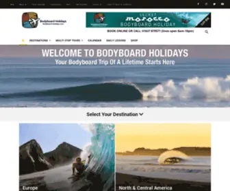 Bodyboard-Holidays.com(Bodyboard Holidays) Screenshot