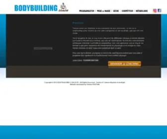Bodybuilding-Coach.fr(Coach en Culturisme (Bodybuilding)) Screenshot