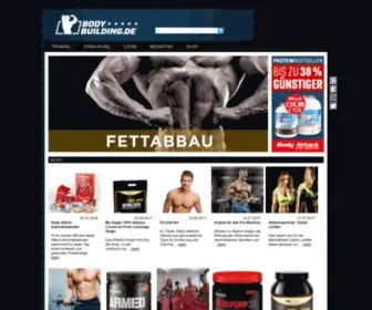 Bodybuilding.de(Bodybuilding Portal) Screenshot