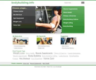 Bodybuilding.info(Bodybuilding info) Screenshot