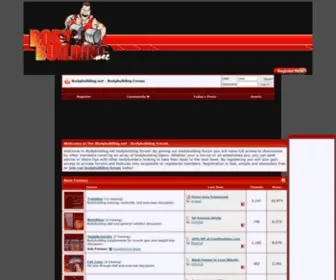 Bodybuilding.net(Bodybuilding Forum) Screenshot