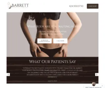 Bodybybarrett.com(Body By Barrett) Screenshot