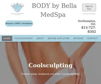 Bodybybellamedspa.com(Body by Bella MedSpa) Screenshot