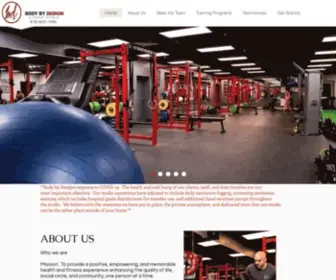 Bodybydesignalpha.com(Body by Design Fitness Studio Alpharetta) Screenshot