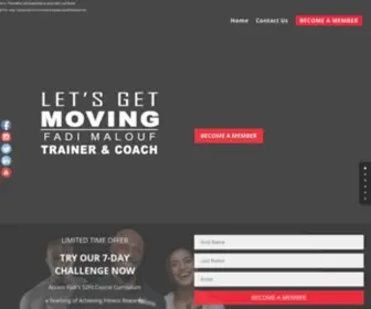 Bodybyfadi.com(Celebrity Atlanta Personal Trainer) Screenshot