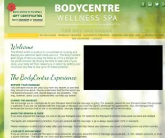 Bodycentrewellnessspa.com(BodyCentre Wellness Suites) Screenshot
