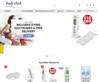 Bodyclock.de(Premier TENS machine supplier) Screenshot