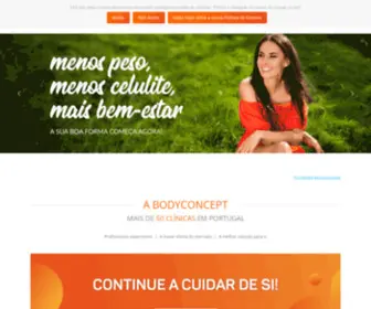 Bodyconcept.pt(Clínicas de Estética Líder de mercado) Screenshot