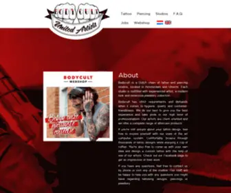 Bodycult.nl(Tattoo & Piercing) Screenshot