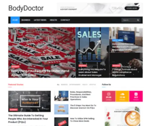 Bodydoctor.biz(Body Doctor) Screenshot