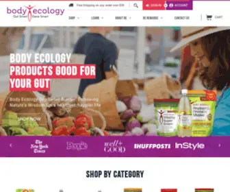 Bodyecology.com(The Body Ecology Diet) Screenshot