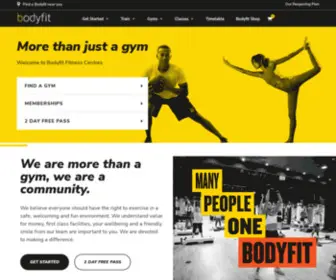 Bodyfit.com.au(Home — Bodyfit) Screenshot