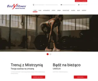 Bodyfitness.com.pl(Centrum Sportowe Bodyfitness zaprasza) Screenshot