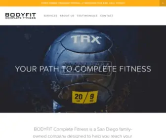 Bodyfitsandiego.com(BodyFit Complete Fitness) Screenshot