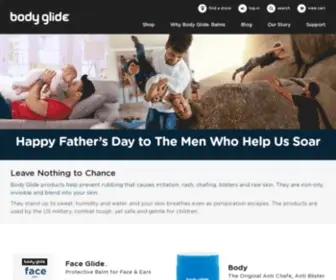 Bodyglide.com(Body Glide®) Screenshot
