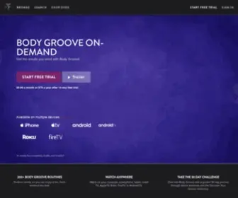 Bodygrooveondemand.com(Body Groove) Screenshot
