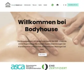 Bodyhouse.ch(Massagepraxis & Beauty Zürich Altstetten) Screenshot