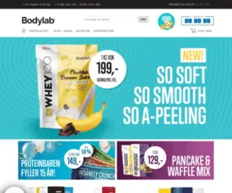 Bodylab.no(Kjøp direkte hos Bodylab og få) Screenshot