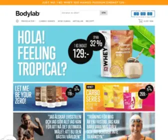 Bodylab.se(Proteinpulver) Screenshot