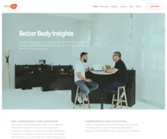 Bodylabs.io(Bodylabs) Screenshot